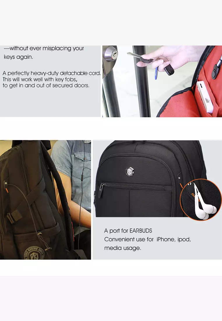 Buy AOKING Ergonomic Laptop Backpack 2024 Online ZALORA Philippines