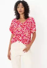 Fuchsia Purple/AOP: Boho Bloom