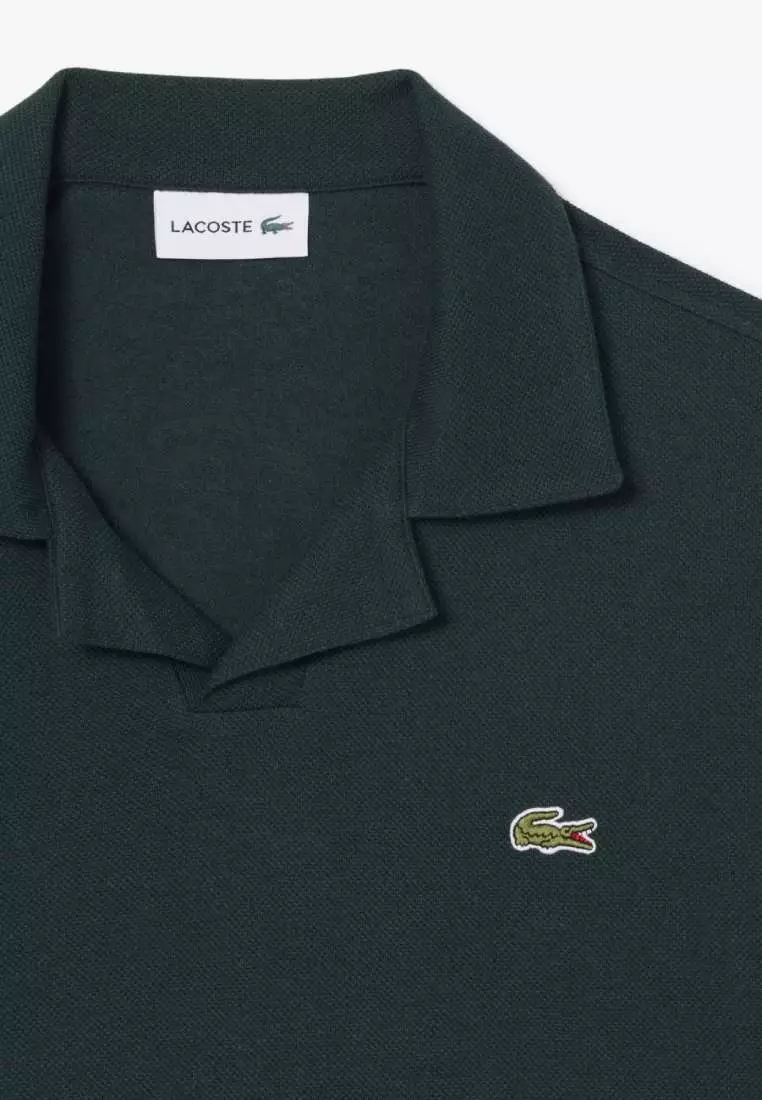 Classic Fit Cotton-Linen Polo Shirt