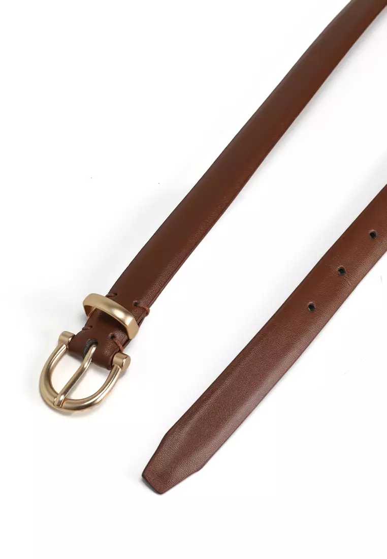 Roptastate Skinny Leather Belt
