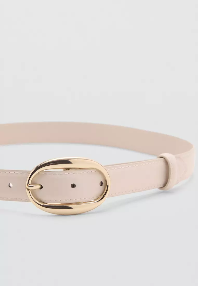 Oval Buckle Belt