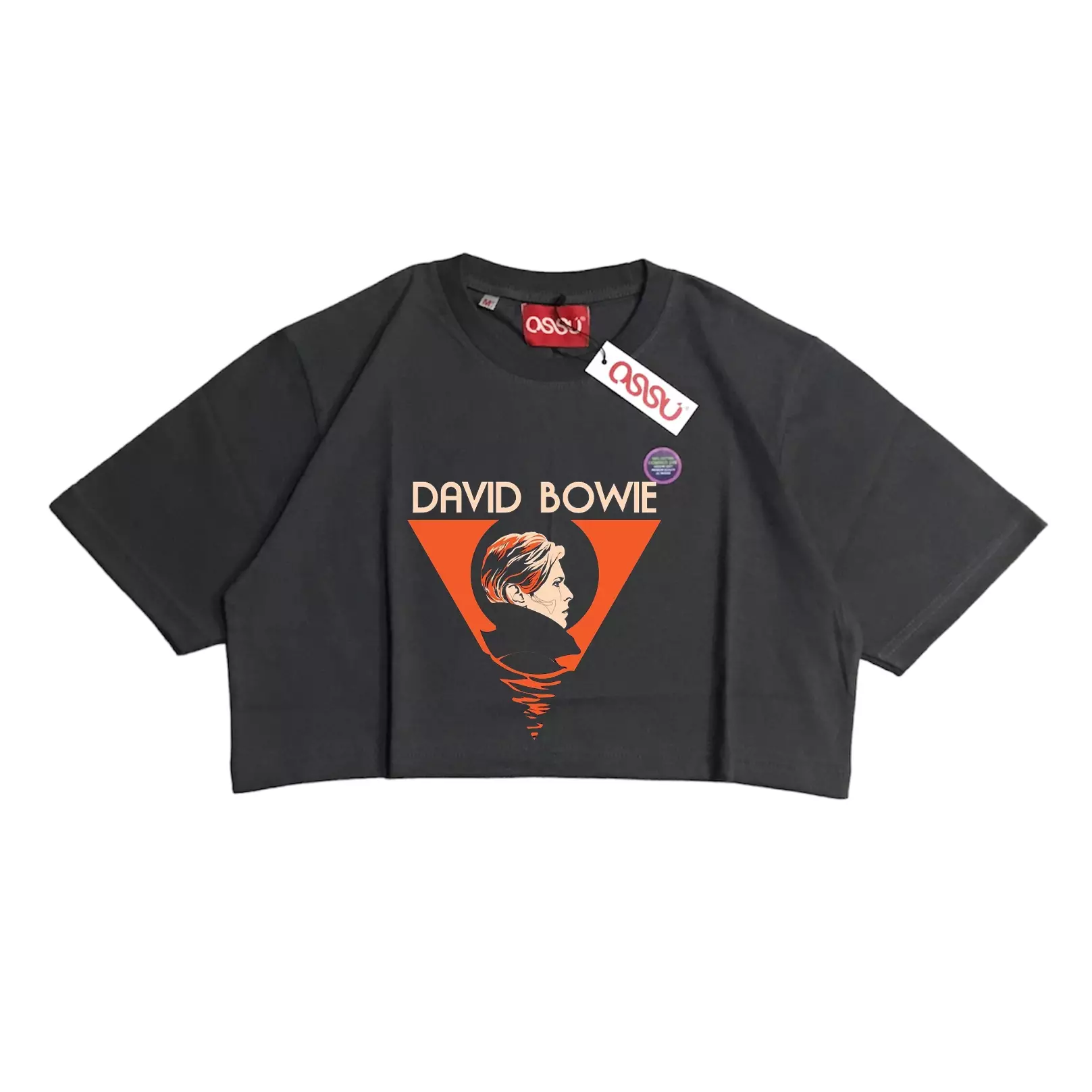 Ossu Crop Top DTF Series David Bowie Combed 24S