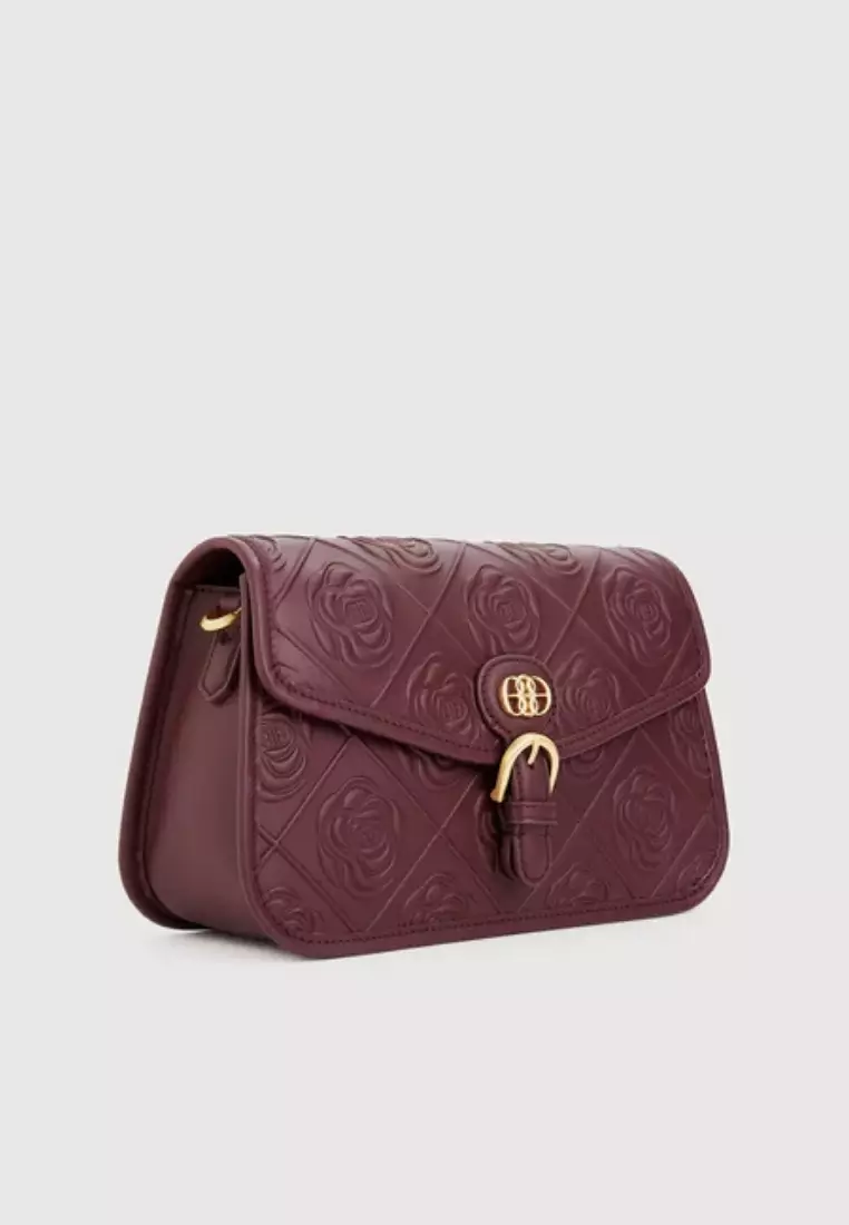 Rois Small Satchel Bag Magenta Purple