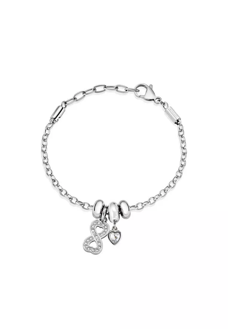 Drops Bracelet SCZ927 Steel Crystals
