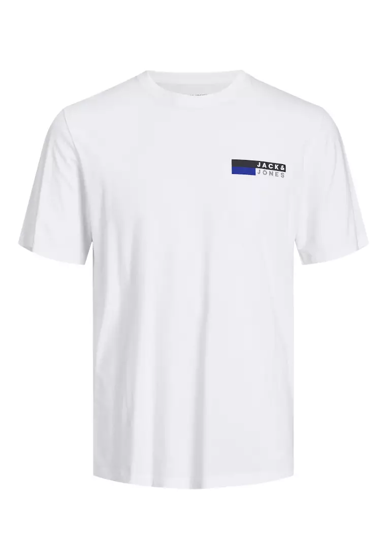 Short Sleeve Crew Neck Logo Tee