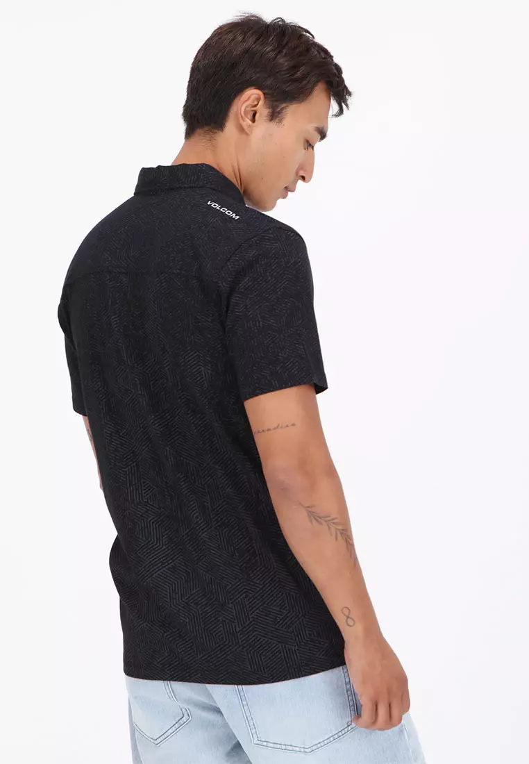 MPL DUVALL SHORT SLEEVE POLO BLACK