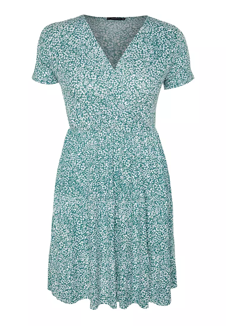 Plus Size Floral Dress