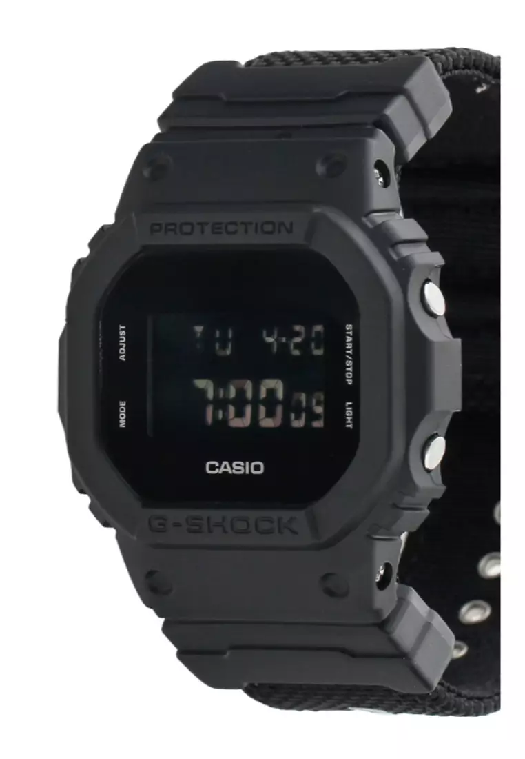 Maillons Finaux Résine Pour Casio G-Shock DW-5600BBN - Noir, Neuf Avec Étiquettes