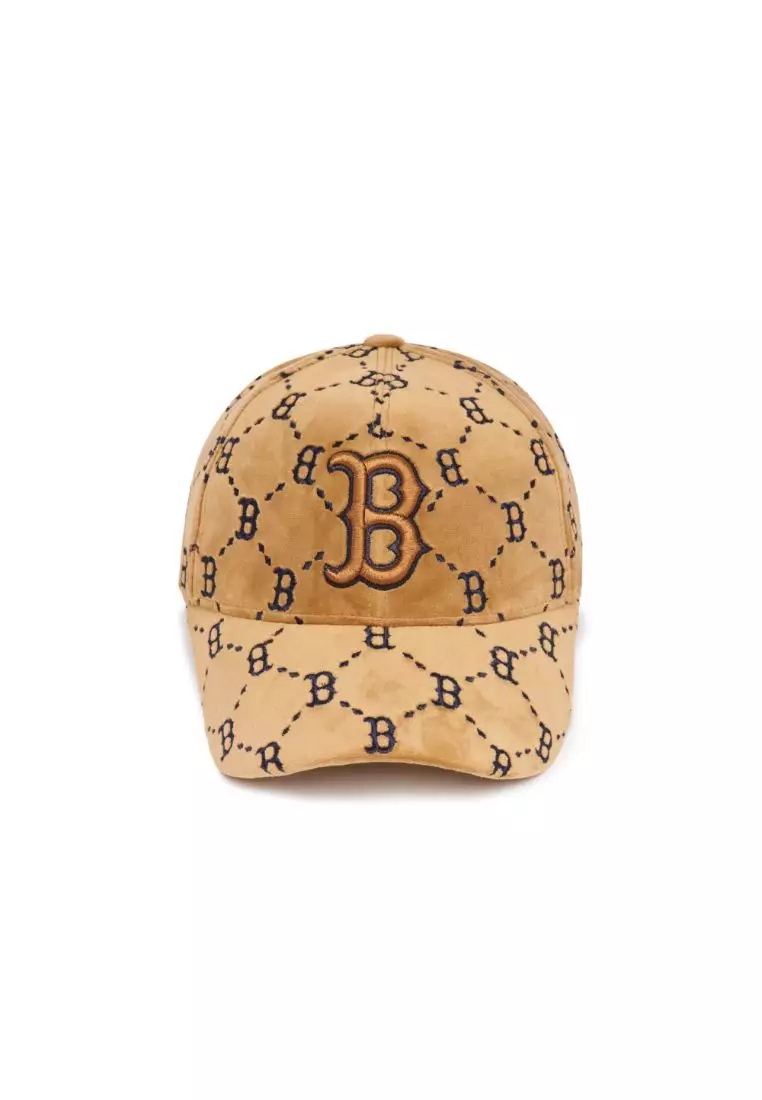 DIA MONOGRAM VELVET STRUCTURED BALL BOSTON RED SOX