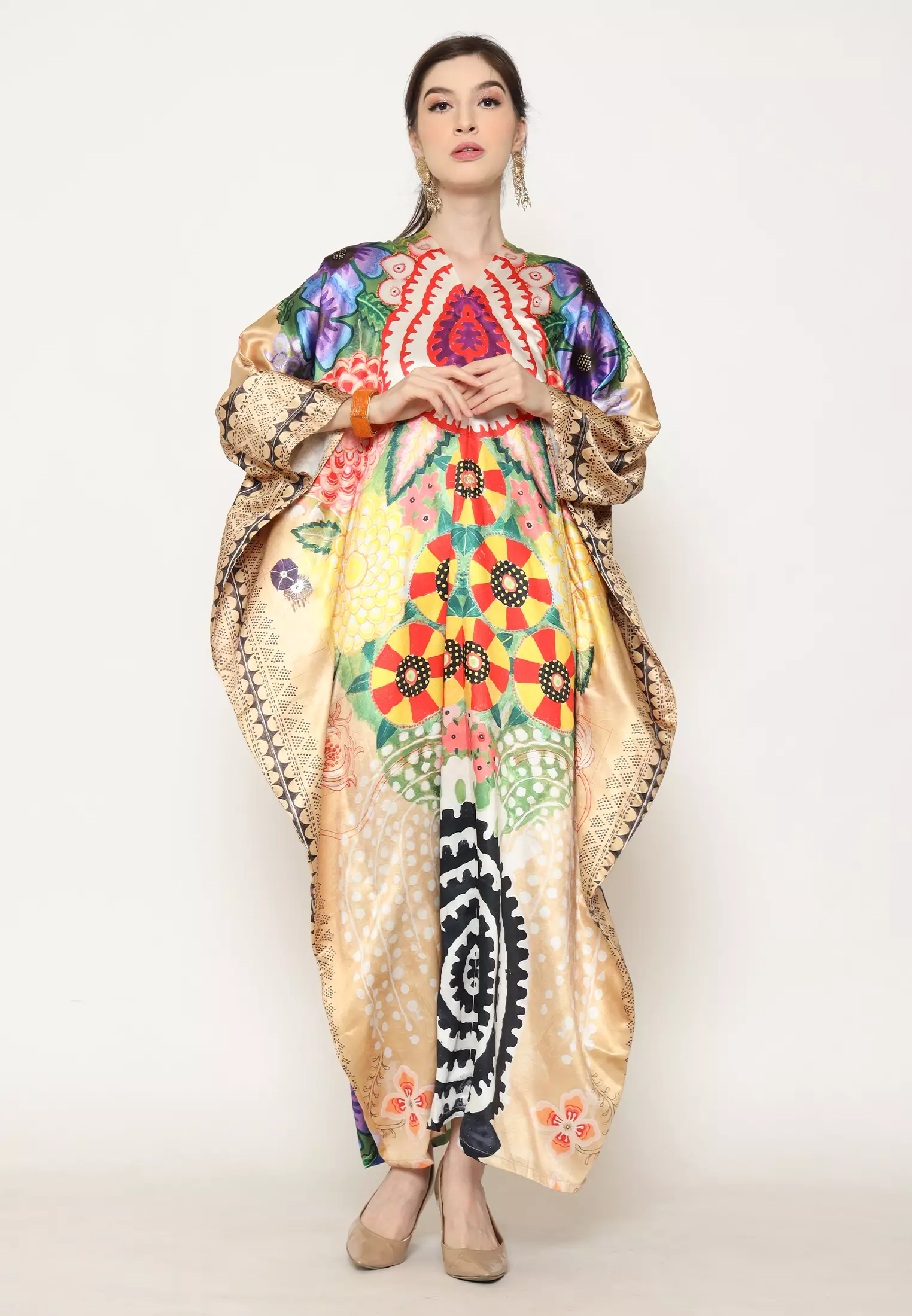 Kanzi Long Sleeve Kaftan