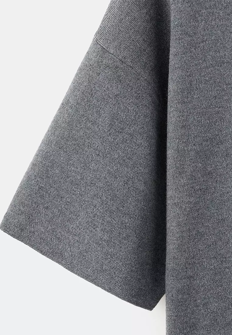 Oversize Short Sleeve Sweater