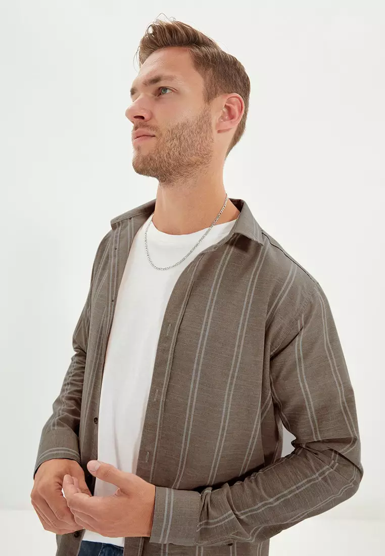 Striped Slim Fit Shirt