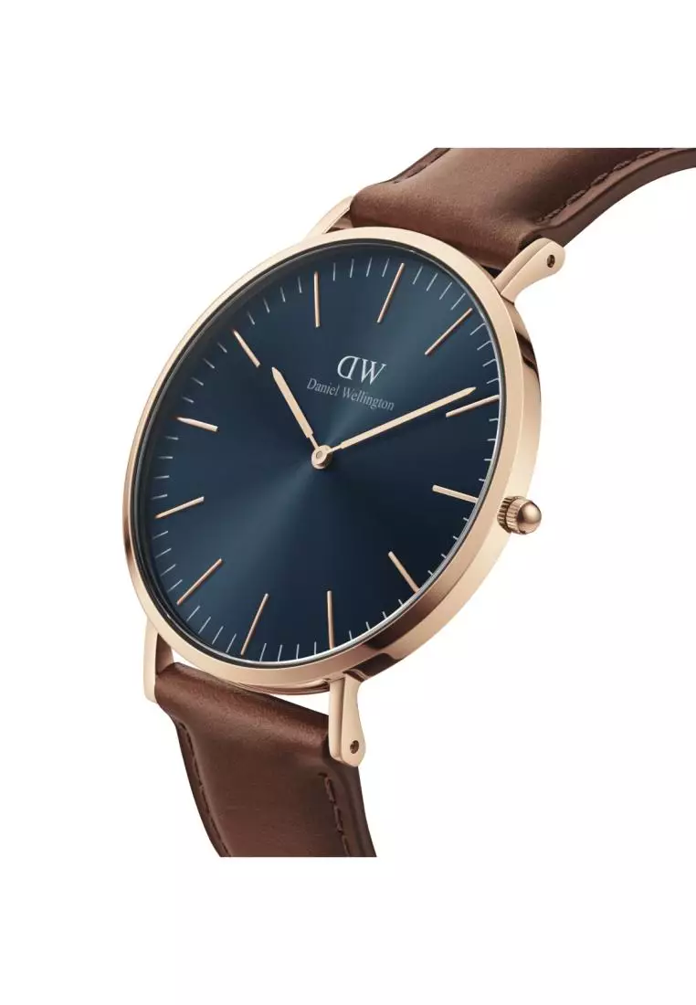 Classic St Mawes Dw Watch Leather Strap Buy Daniel Wellington