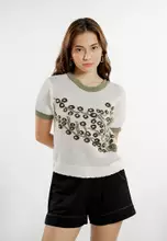 Spot Print Cream