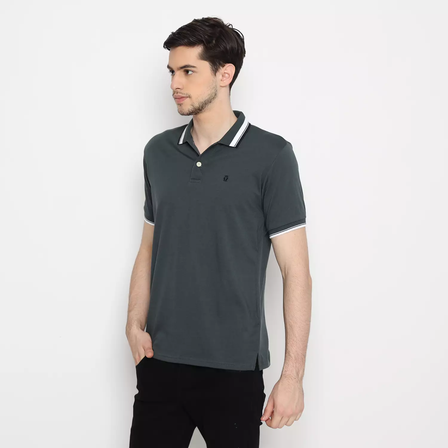 MATSUDA Kaos Polo Shirt Pria Kerah Aioi