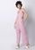 FabAlley pink Pink Floral Halter Jumpsuit CF84FAAEE5DD99GS_3