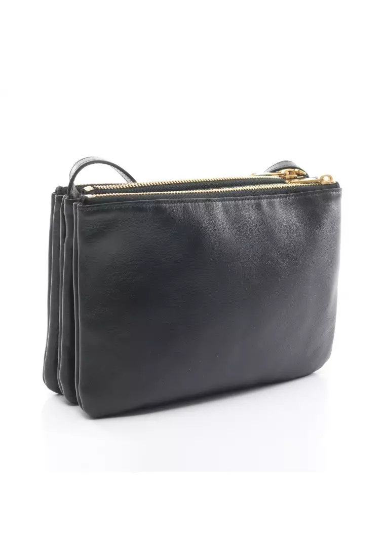 Celine trio best sale small black