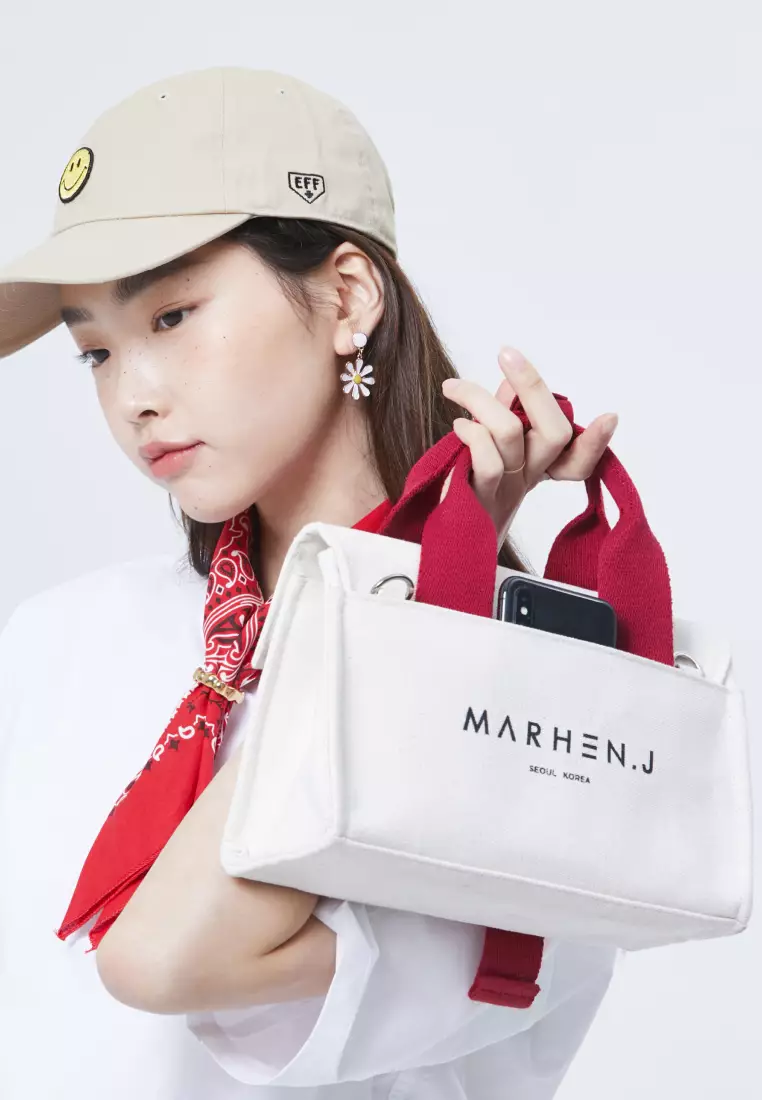 ROY NANO Canvas Crossbody Bag Heart Signal