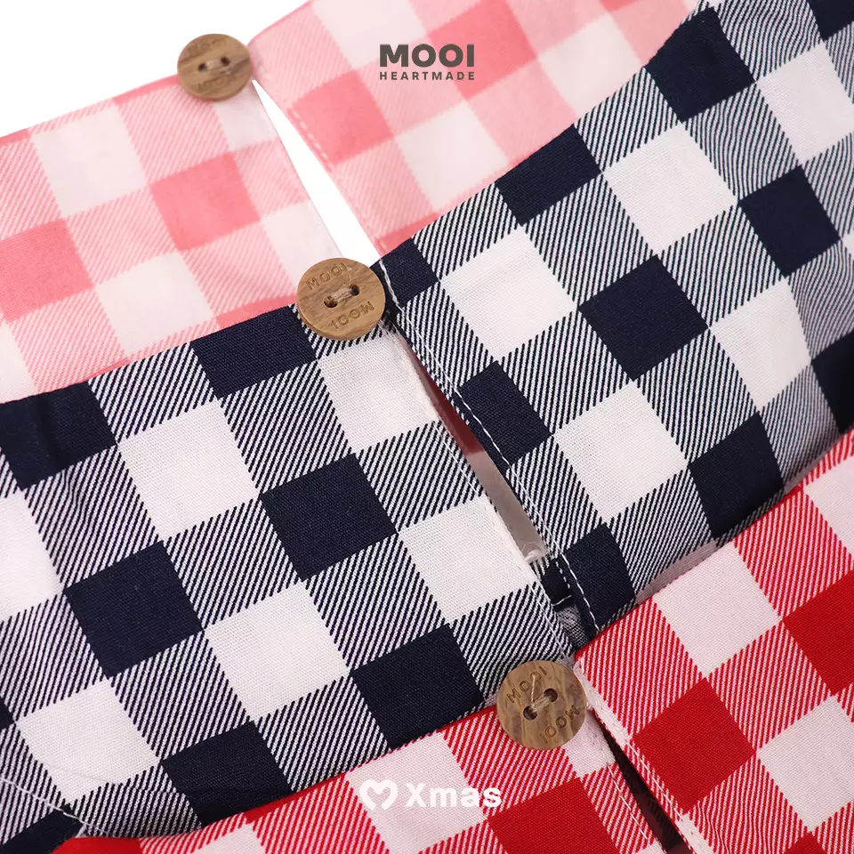 Mooi Setelan Anak Perempuan Elina Set - Red