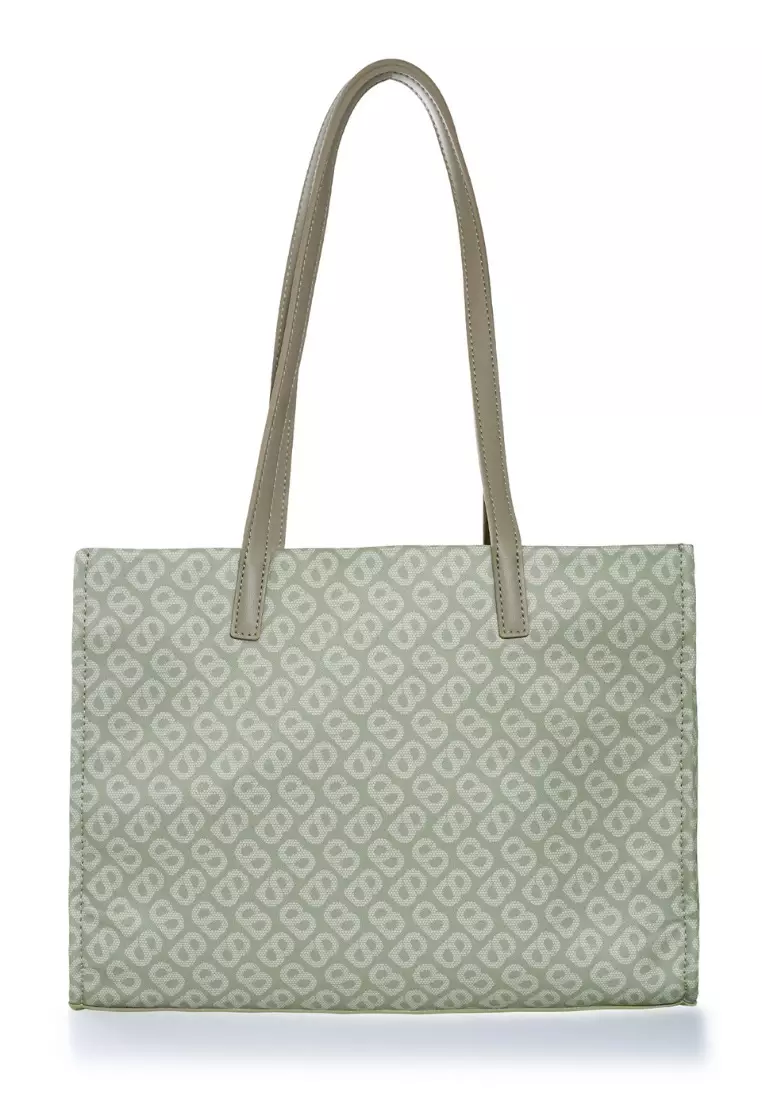 Buy Buttonscarves Aaliya Small Tote Bag - Taupe Online