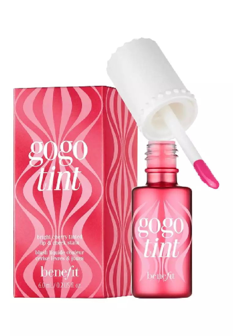 Benefit GoGo Tint Bright Cherry Tinted Lip & Cheek stain 6mL