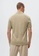 MANGO Man 米褐色 100% Linen Polo Shirt 7A66FAA9DE1908GS_2