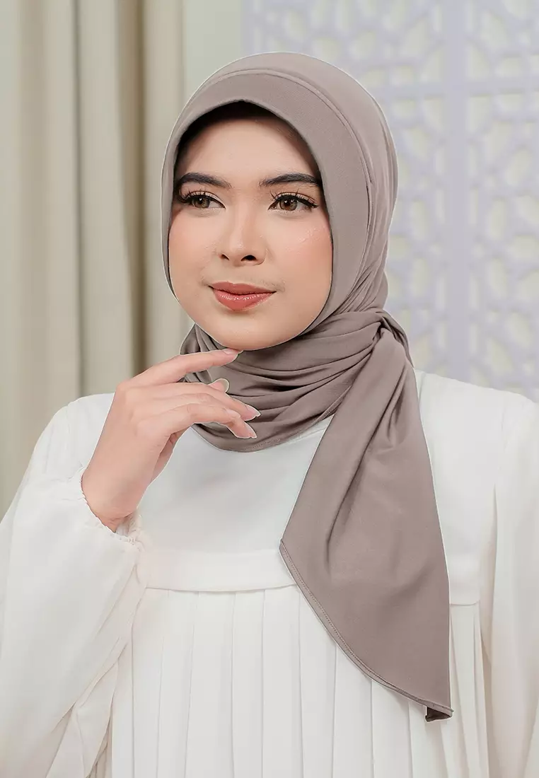 HIJAB INSTAN SOFTPAD AMEENA - COPPER
