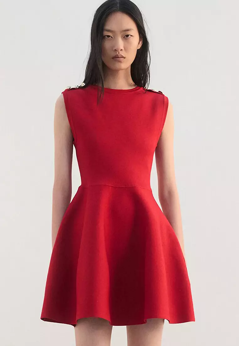 mango button knit dress Buy Peplum With Buttons 2026 Online sparkle