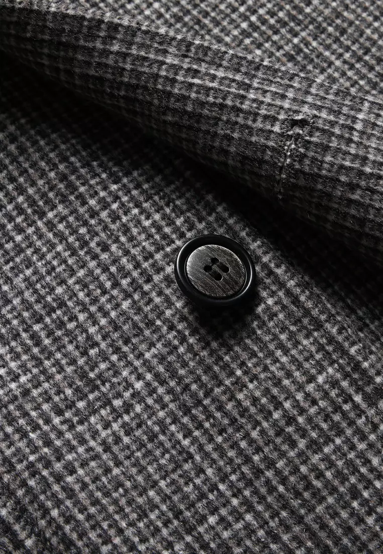 Casual Slim Wooled Suit 8819