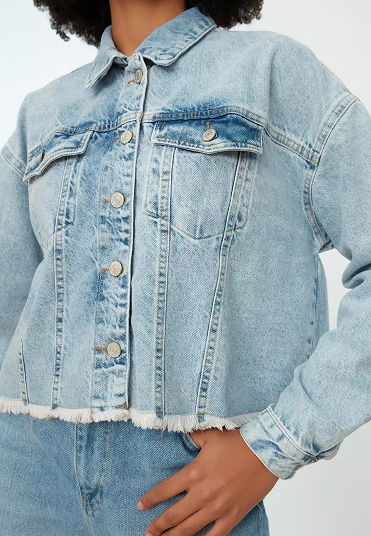 Hot Soya Ls Denim Jacket Light Blue Denim main image 1
