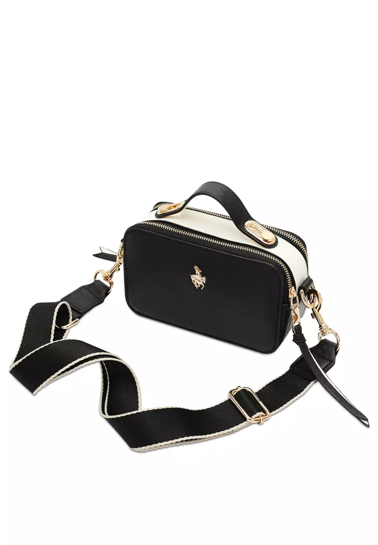 Buy Swiss Polo Women's Shoulder Bag / Sling Bag / Crossbody Bag Black
