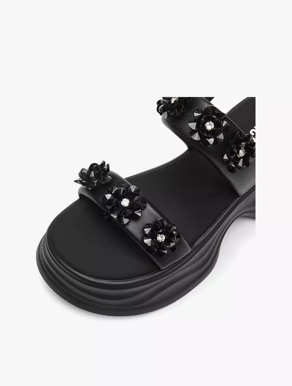 Staccato A4782-005 Wedges Sandal - Black