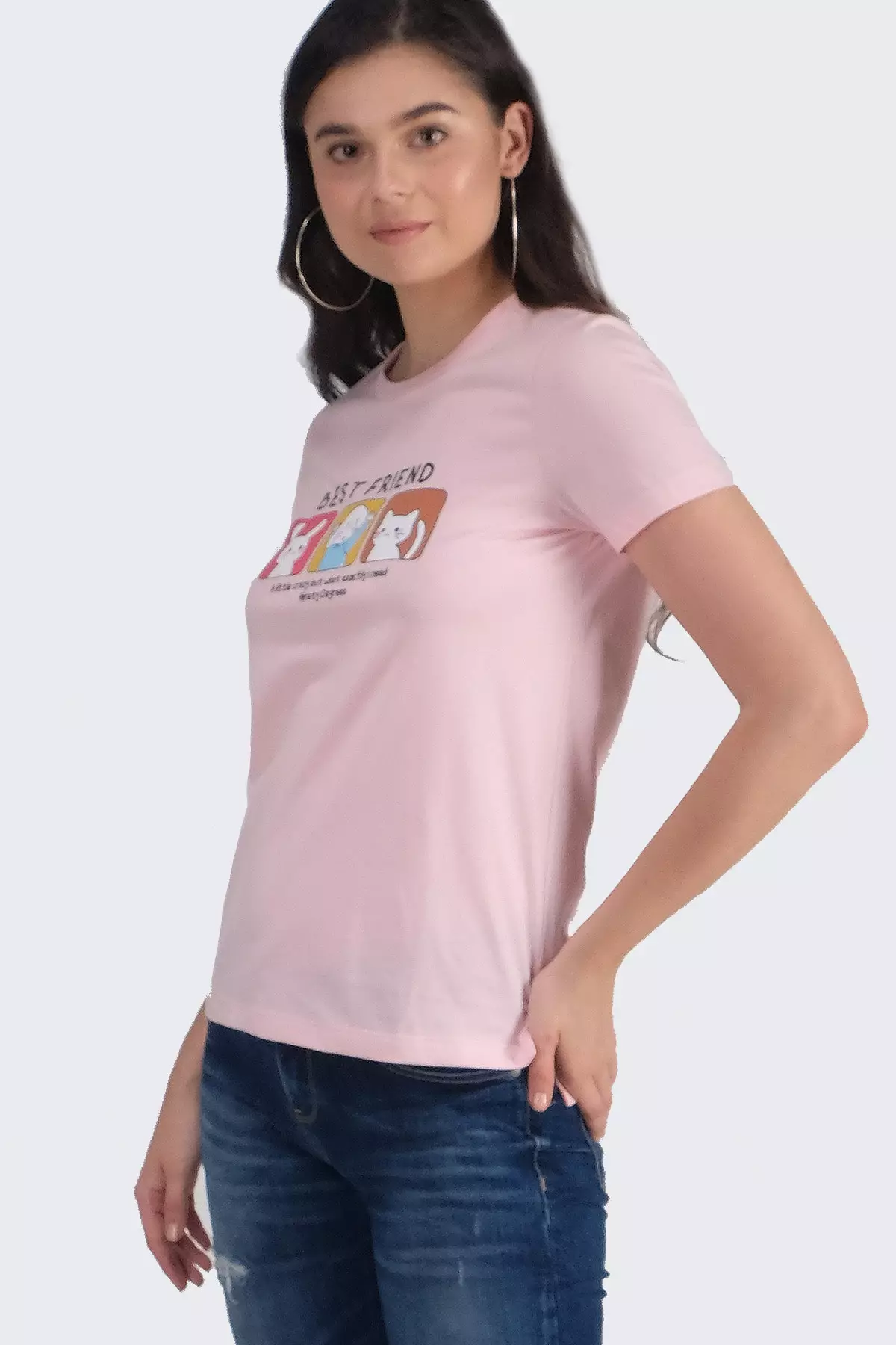 Kaos Wanita Tauriel Pink