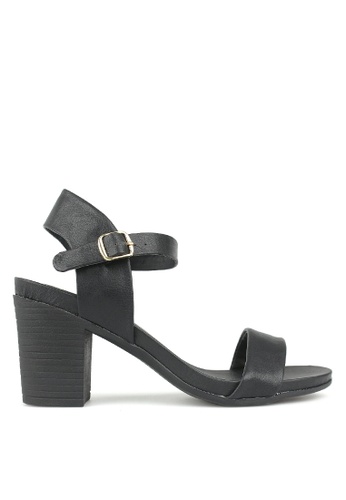 Betts black Jealous Single Sole Sandals 75868SHF9030EDGS_1
