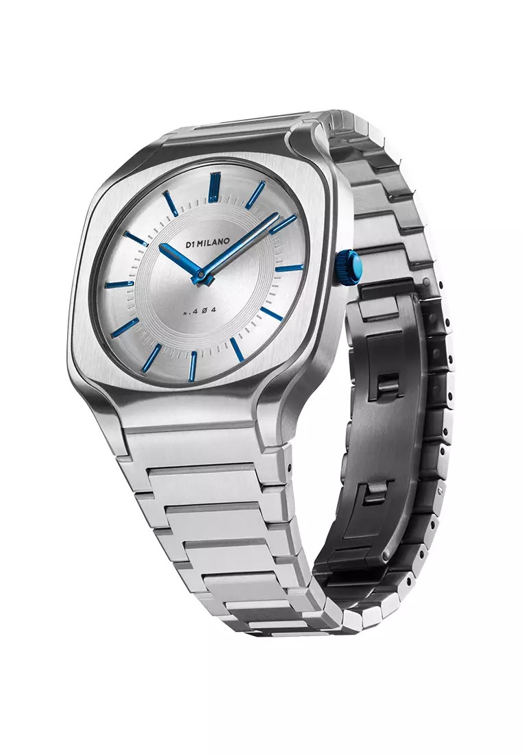 D1 Milano Square Bracelet 37 Mm - Silver D1-SQBJ01