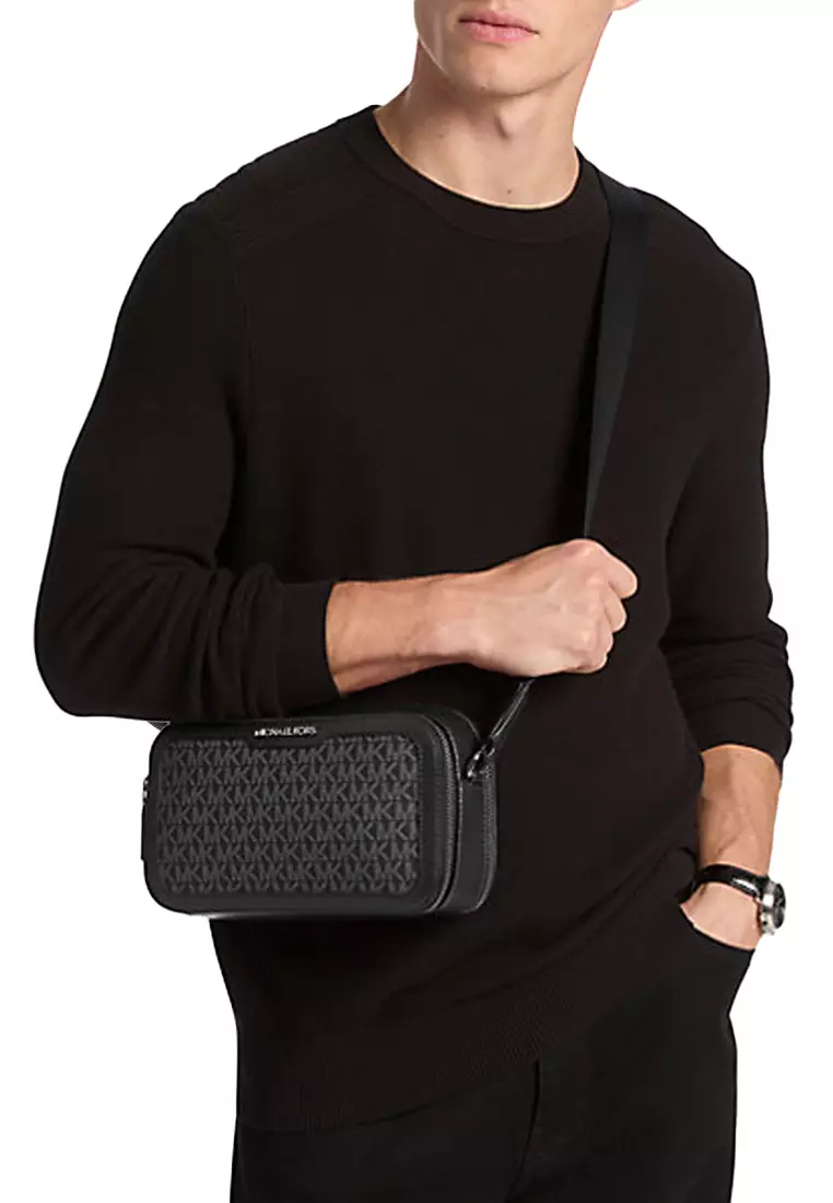 COOPER Men's Crossbody Bag in Black 37F5LCOM5B