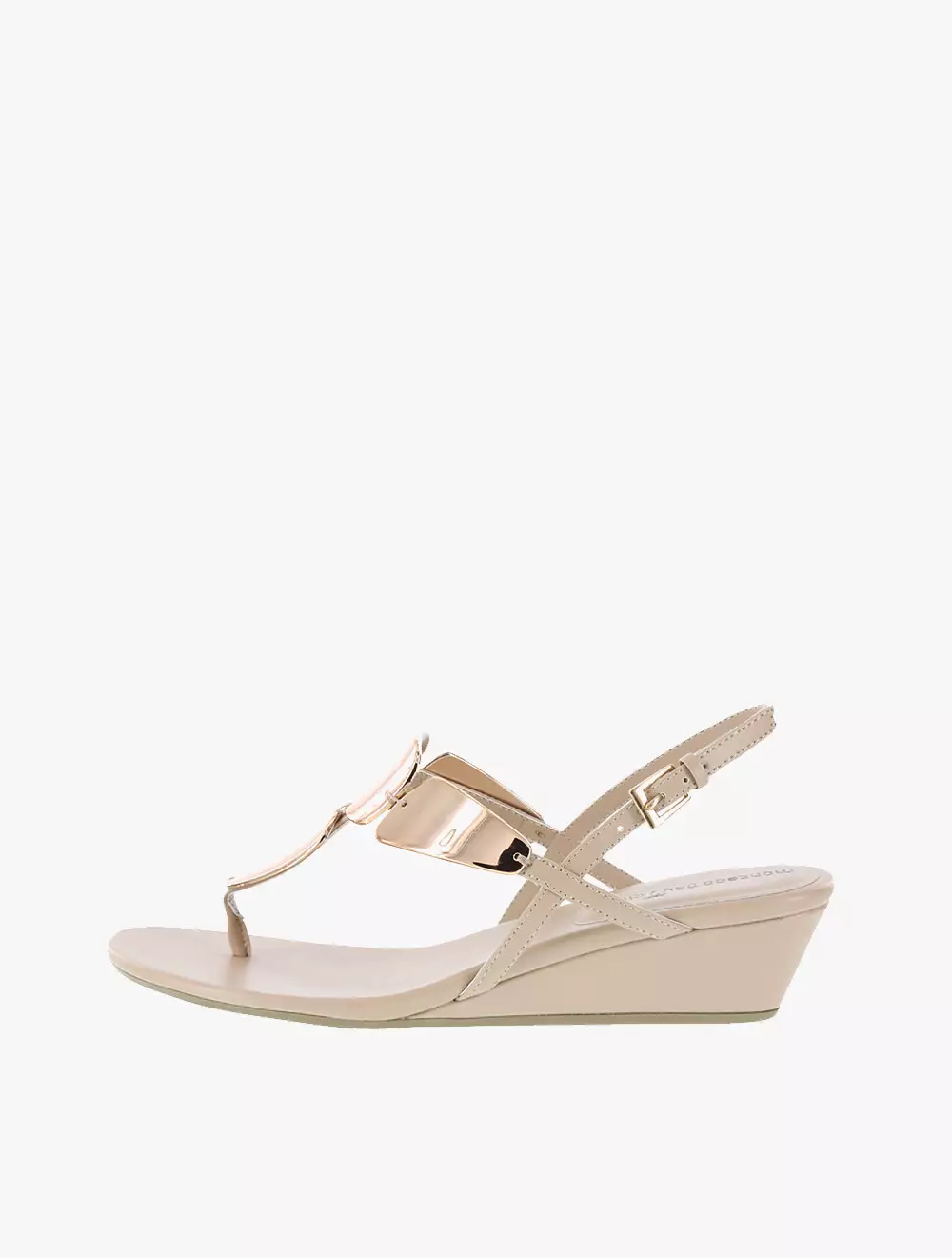 Payless Montego Bay Club Women s Mork Mid Wedge Rose Gold 05 Gold
