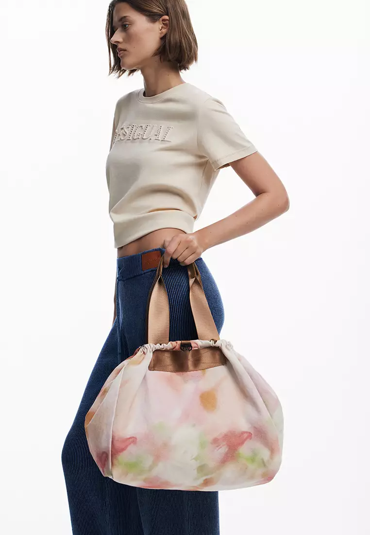 Medium reversible nylon bag