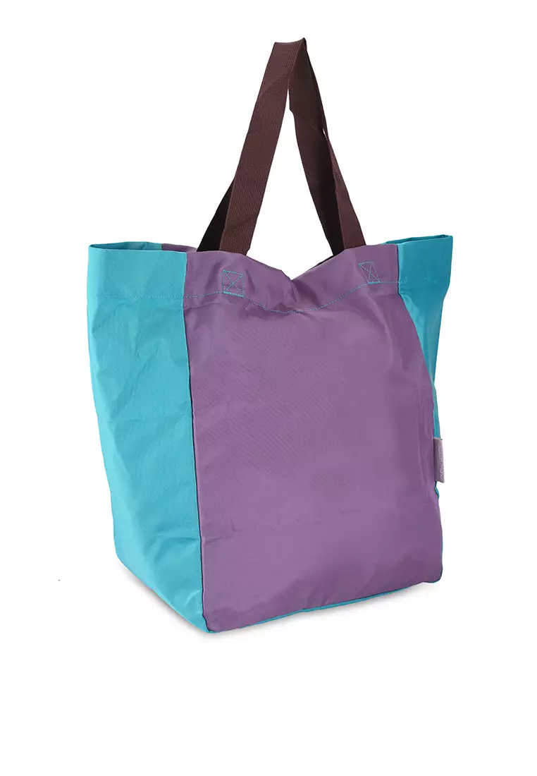 Purple sale canvas tote