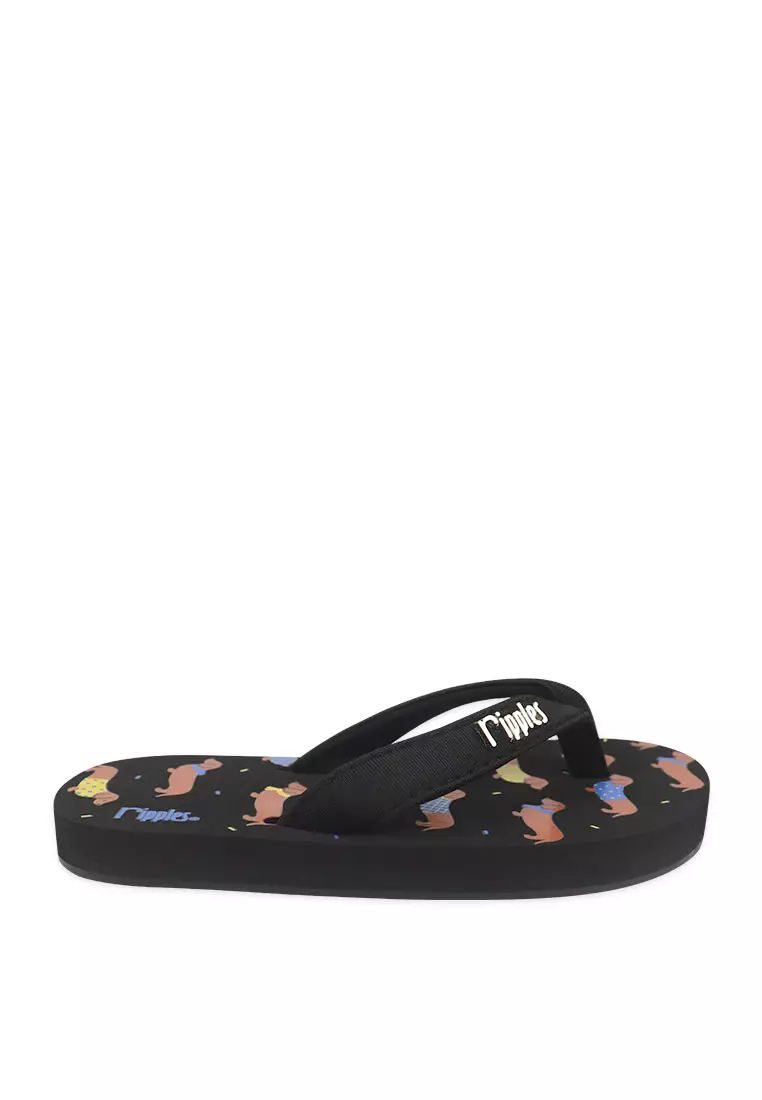 Joules dachshund flip hotsell flops