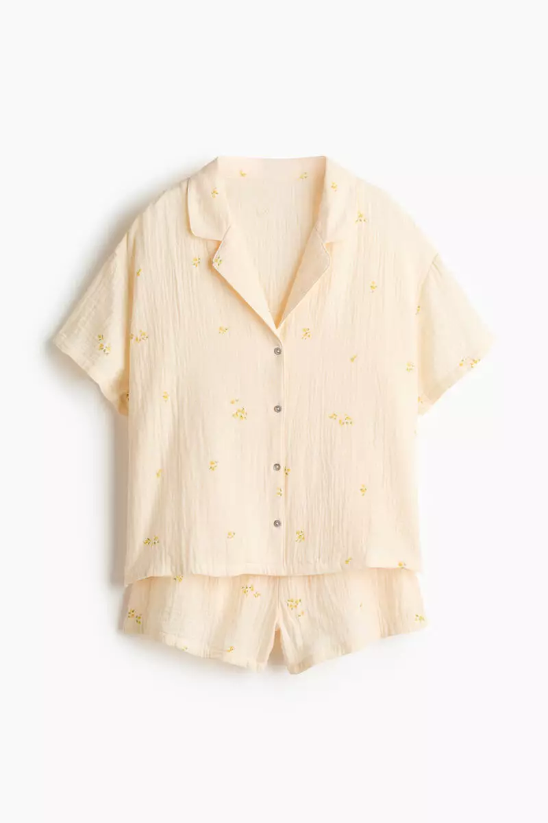 Cotton muslin pyjamas
