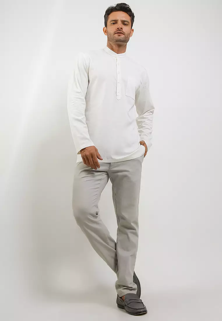 Kemeja Koko Tangan Panjang