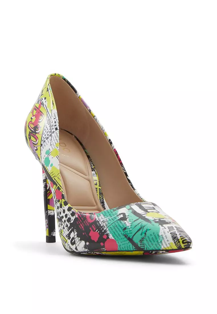 Aldo outlet floral heels