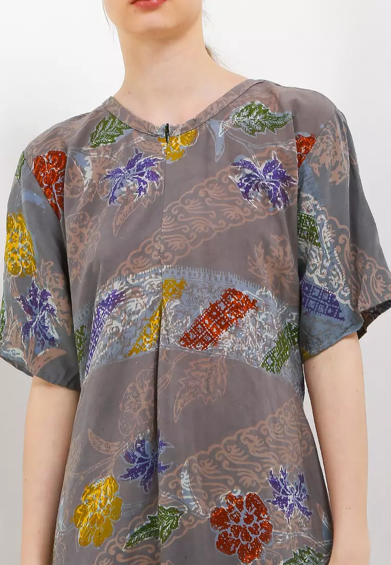 Daster Wanita Home Dress Anizara Coklat