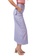 London Rag purple High Waist Belted Wide Leg Trousers in Lilac Grey 1BF3DAA268D03CGS_2