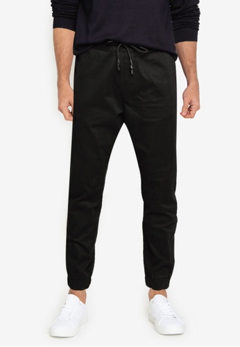 Only & Sons black Linus Life Work Chinos 0AF8BAA82DD687GS_1