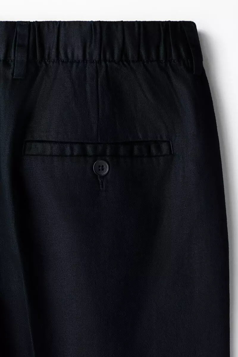 Loose Fit Linen-blend trousers