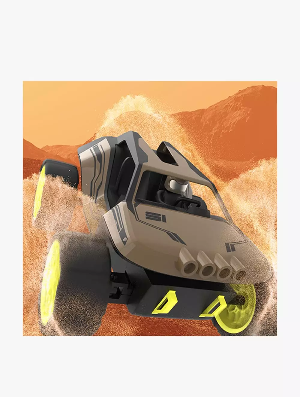 Sharper Image Toy RC Desert Beast Rider - DCP1212020221