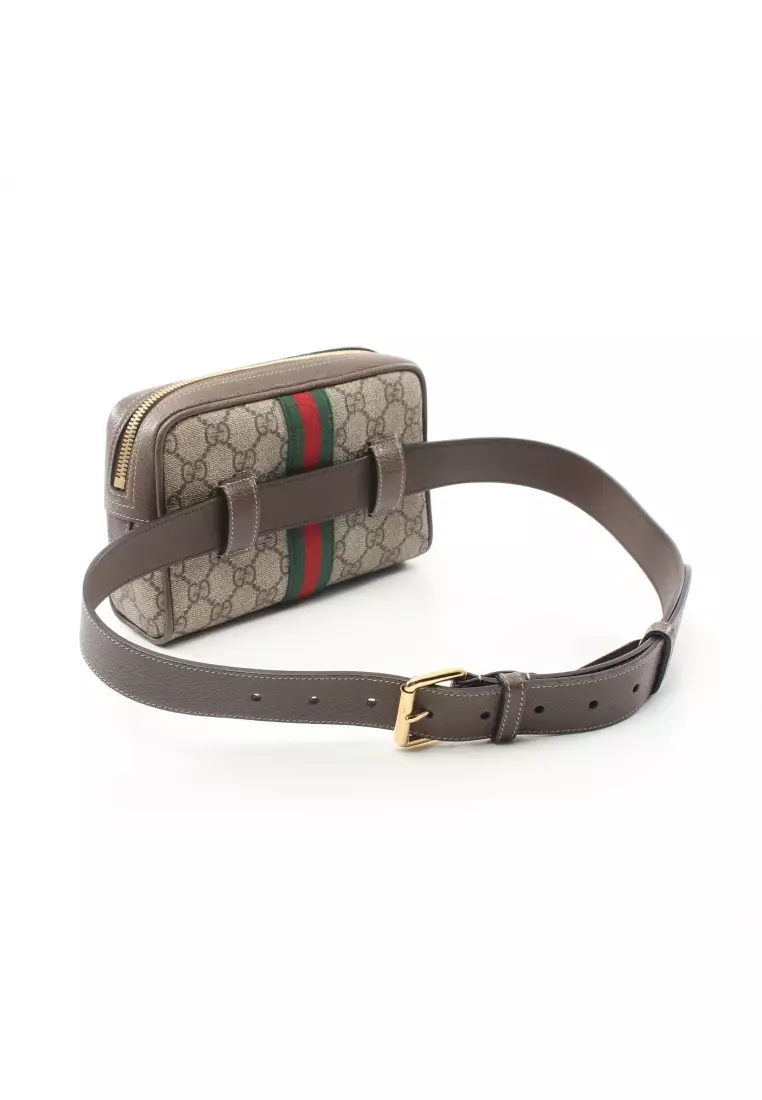 GG Supreme Canvas Belt in Multicoloured - Gucci