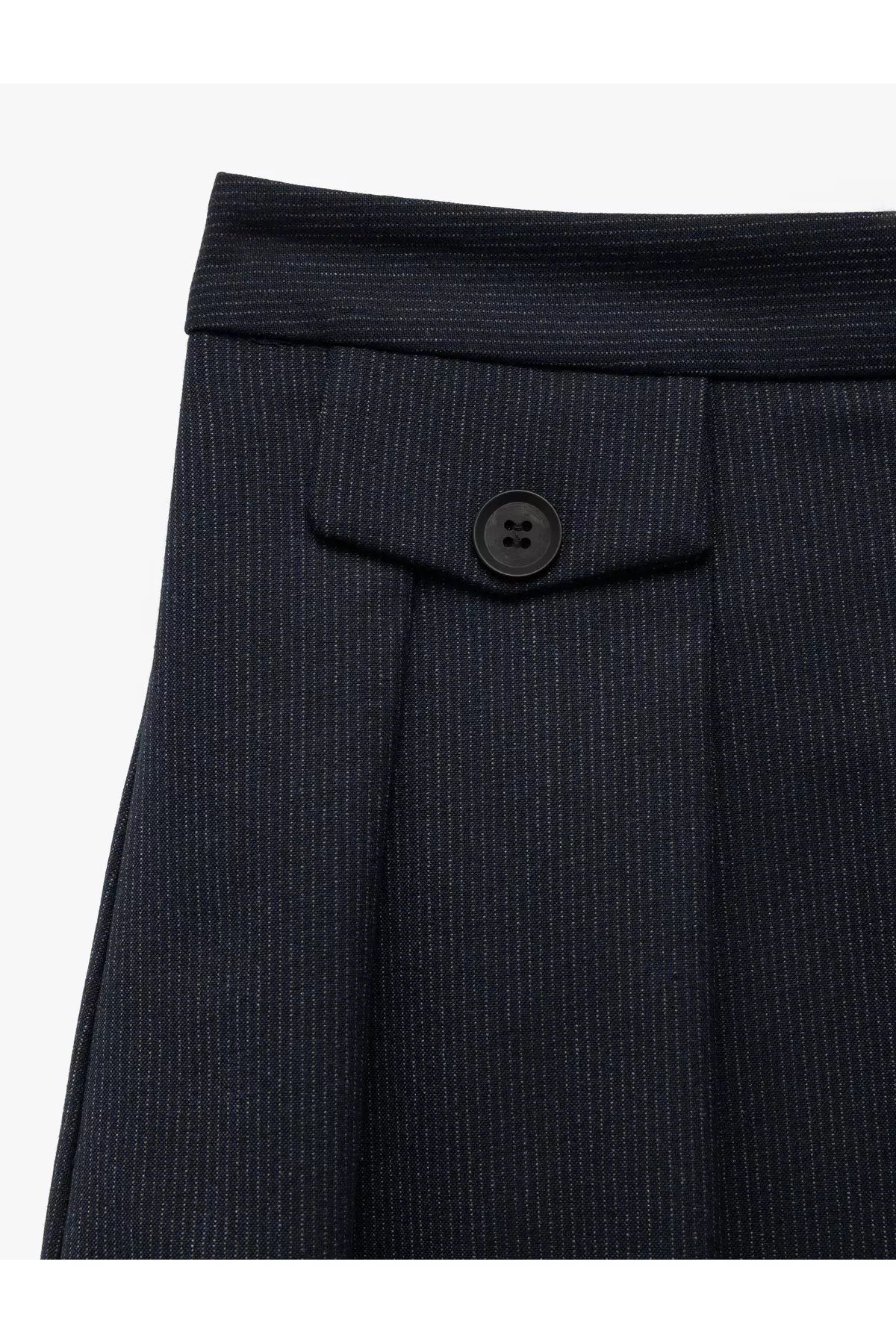 Pleated High Waist Mini Shorts Skirt